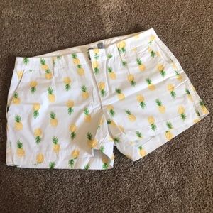 Pineapple shorts!